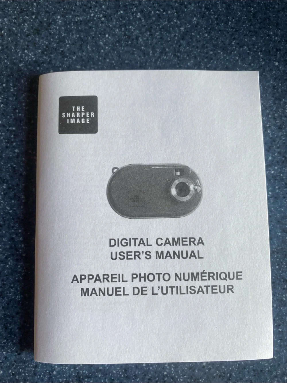 Sharper Image Red Digital Camera with user manual